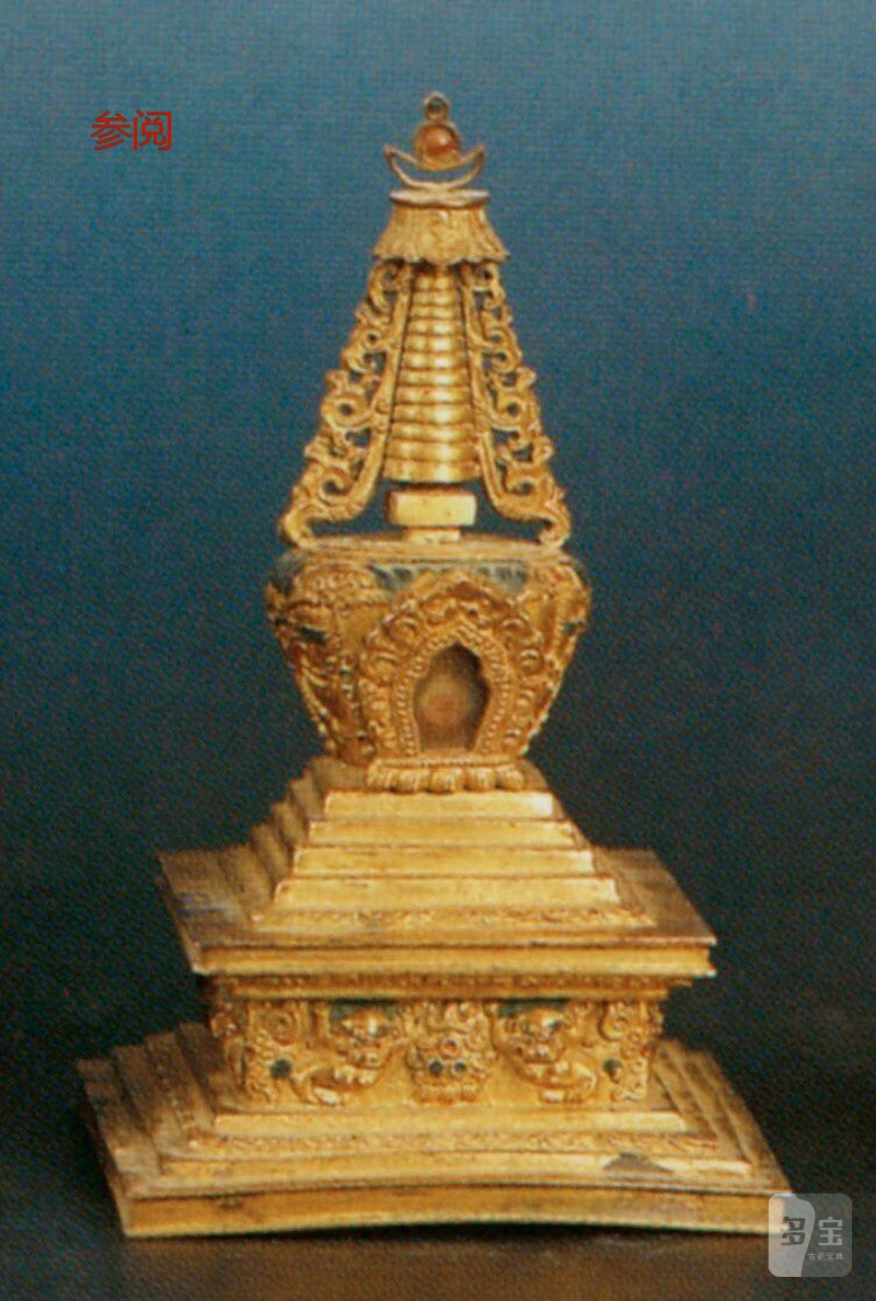 清乾隆（1736-1795年）尊胜佛塔 - 图5